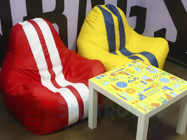 Кресло-мешок DreamBag Кресло-мешок Спорт [Желтый] Желтый, 800, 800, 800