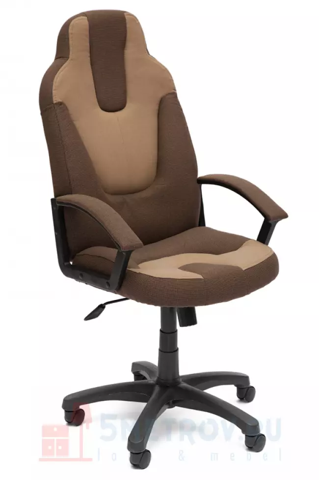 Игровое кресло Tetchair Кресло NEO (3) ткань, серый/оранжевый, С27/С23 Ткань серая/оранжевая, С27/С23, 1220 / 1350, 500, 600