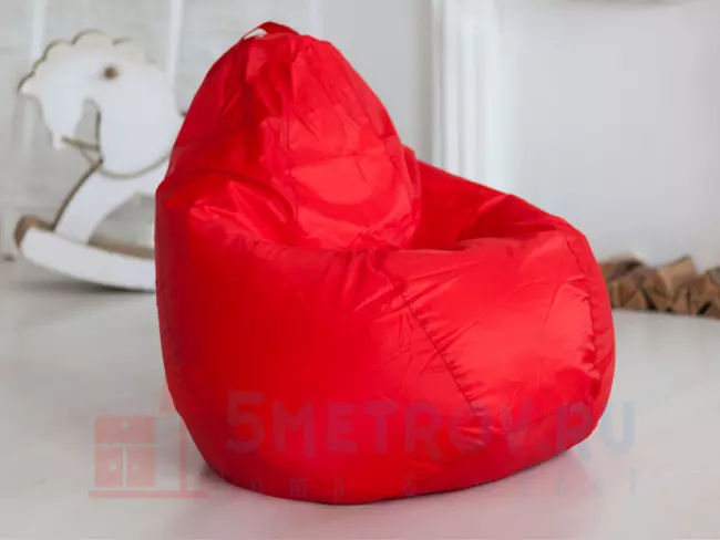 Кресло-мешок DreamBag Кресло Мешок L  Оксфорд  [Красный] Красный, 1000 / 1500, 700 / 1100, 700 / 1100