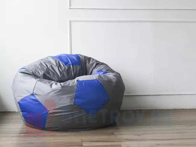 Кресло-мешок DreamBag Кресло Мяч большой Оксфорд [Серо-синий] Серо-синий
