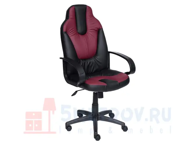 Игровое кресло Tetchair 4699 Кресло NEO (1) кож/зам, черный/красный, 36-6/36-161 Черный, иск. кожа / Красный, иск. кожа, 1210 / 1330, 500, 640
