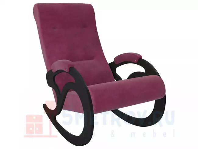 Кресло качалка Мебель Импэкс Кресло-качалка Блуа, дуб шампань/песочный (рогожка) 890, 1080, 600