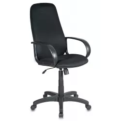 Бюрократ CH-808AXSN [Сетка черная / Искусственная кожа черная] Офисные кресла