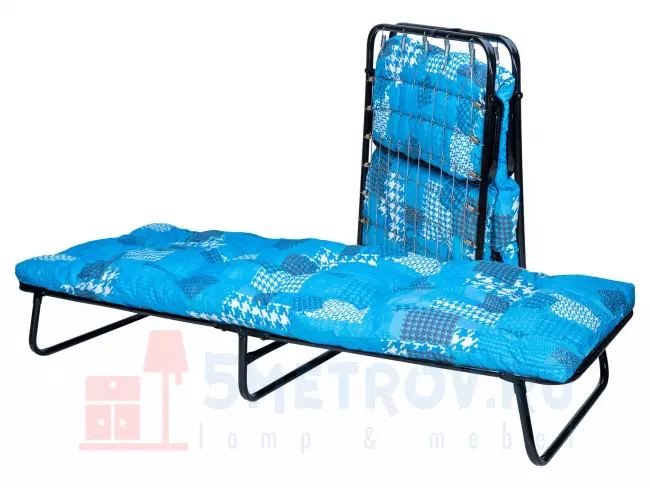  Мебель Импэкс Кровать раскладная Модель-202-LeSet [Черный металл] 270, 1900, 800