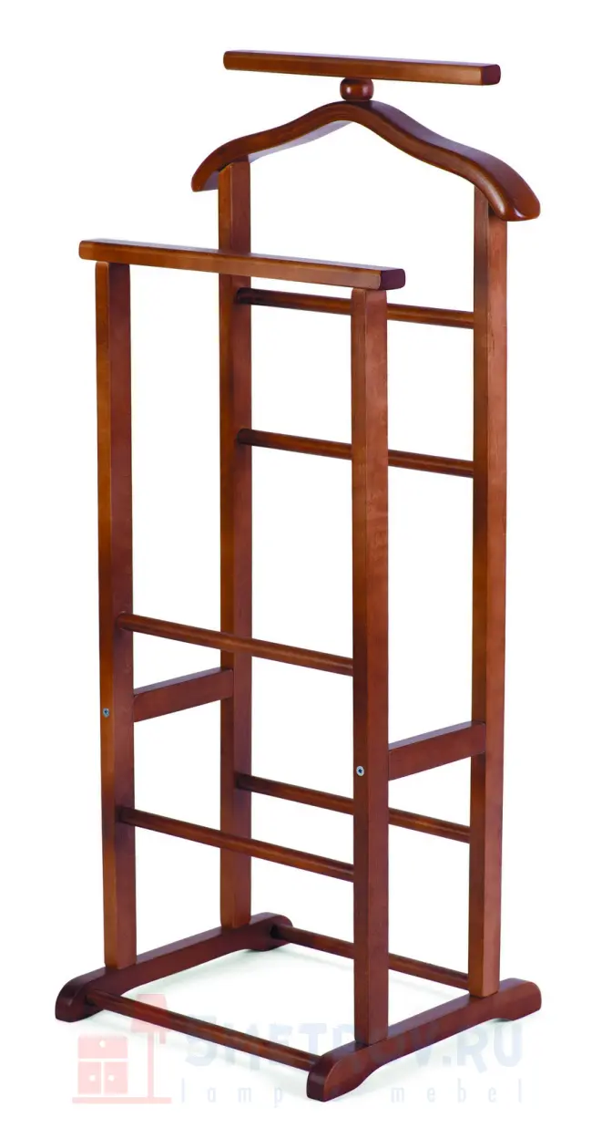 Напольная вешалка Мебелик В-9Н (костюмная) [Светло-коричневый] Светло-коричневый, 1070, 350,  370