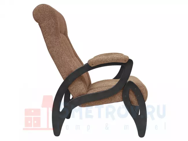 Кресло Мебель Импэкс Кресло Блуа, венге/молочный (экокожа) 940, 930, 610