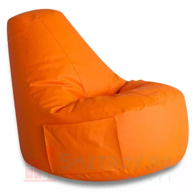 Кресло-мешок DreamBag Кресло мешок Comfort [Blak экокожа] Черная экокожа, 850, 900, 900