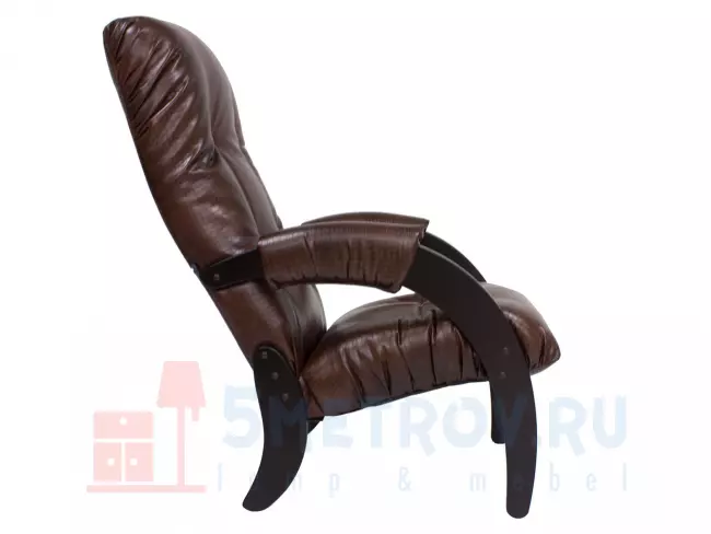 Кресло Мебель Импэкс Кресло для отдыха Комфорт Модель 61 [Венге] [Malta 03А, рогожка] 940, 880, 600