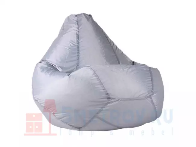 Кресло-мешок DreamBag Кресло Мешок XL  Оксфорд  [Серый] Серый, 1000 / 1500, 700 / 1100, 700 / 1100