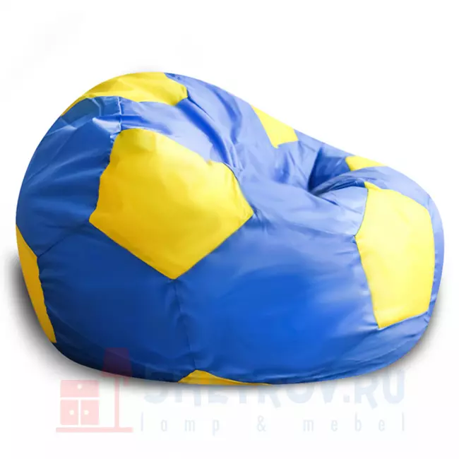 Кресло-мешок DreamBag Кресло Мяч большой Оксфорд [Сине-желтый] Сине-желтый