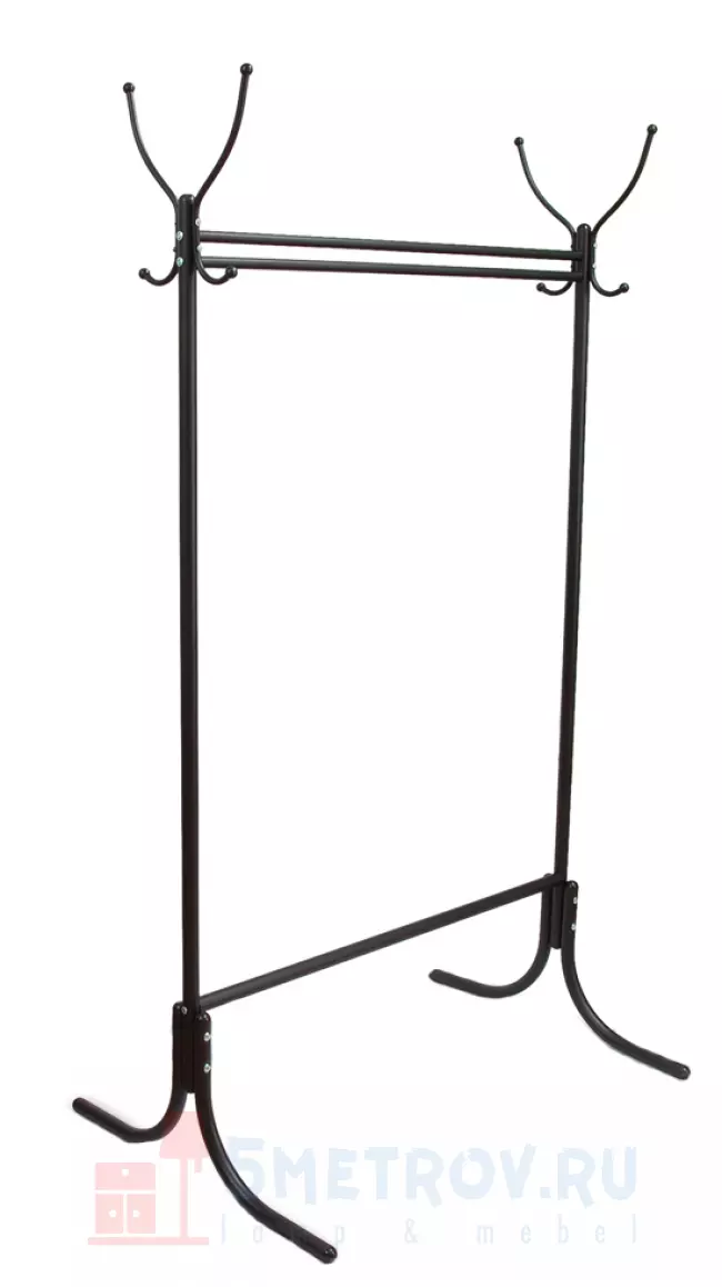 Напольная вешалка Мебелик М-13 [Черный] Черный, 1790, 740, 1090