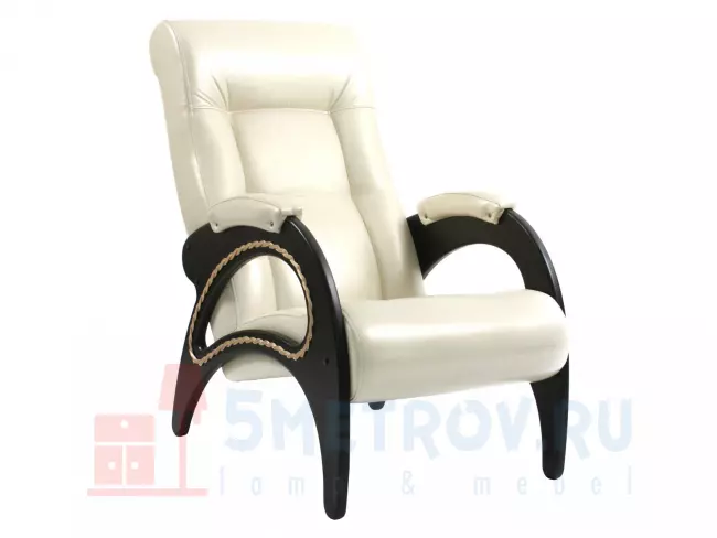 Кресло Мебель Импэкс Кресло Сиена [Vegas Lite Amber, иск. кожа] [Венге] 940, 930, 610