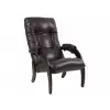 Кресло для отдыха Комфорт Модель 61 [Венге] [Vegas Lite Amber, иск. кожа]