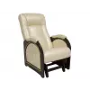 Кресло-качалка глайдер Комфорт Модель 48 [Oregon perlamutr 106, иск. кожа] [Венге]