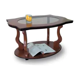 Мебелик Берже-3С [Темно-коричневый] Журнальные столики
