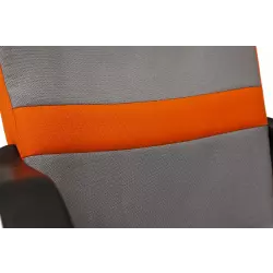 Tetchair CH757 [Ткань серая/оранжевая, С27/С23] Кресла руководителя