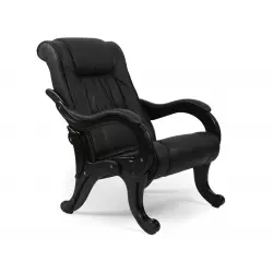 Мебель Импэкс Кресло Амальфи, венге/ коричневый (велюр) Кресла
