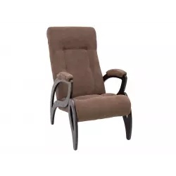 Мебель Импэкс Кресло Блуа, венге/коричневый (велюр) Кресла