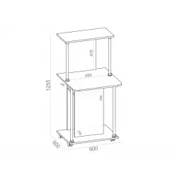 Сокол КСТ-12 [Дуб Сонома] Компьютерные столы