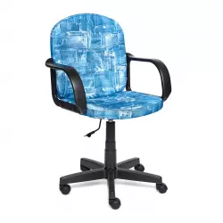Tetchair BAGGI [Коричневый / синий /  3М7-147 / С24 ] Офисные кресла