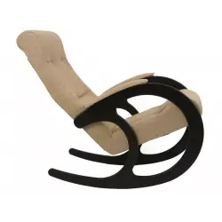 Мебель Импэкс Кресло-качалка Блуа КР, венге/коричневый (велюр) Кресла качалки