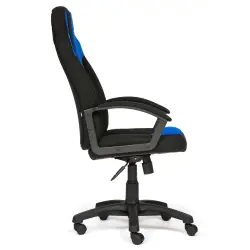 Tetchair Кресло NEO (3) ткань, черный/синий, 2603/2601 Игровые кресла