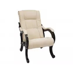 Мебель Импэкс Кресло Амальфи, венге/ коричневый (велюр) Кресла