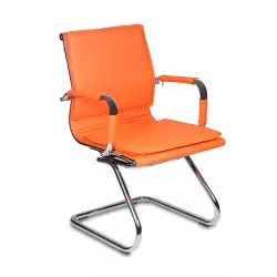 Бюрократ CH-993-LOW-V [Иск. кожа слоновая кость] Офисные стулья