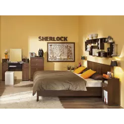 Глазов Sherlock 6 (гостиная) Комод [Орех Шоколадный] Комоды