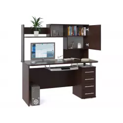 Сокол Компьютерный стол КСТ-105+КН-04, венге / беленый дуб Компьютерные столы