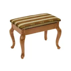Мебелик Банкетка Ретро [Темно-коричневый/<br>ткань] Банкетки